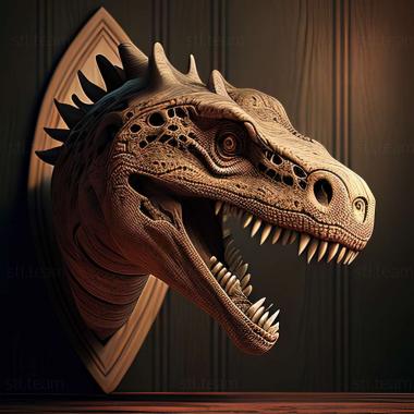 3D модель Мантеллізавр (STL)